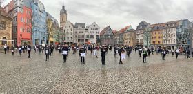 Lockdown Mahnwache Verzweiflung Bei Friseuren In Jena 00027